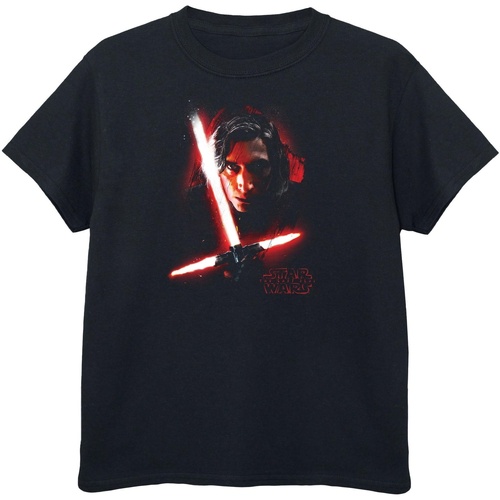 Abbigliamento Bambino T-shirt maniche corte Star Wars: The Last Jedi BI1219 Nero