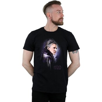 Abbigliamento Uomo T-shirts a maniche lunghe Star Wars: The Last Jedi BI1222 Nero