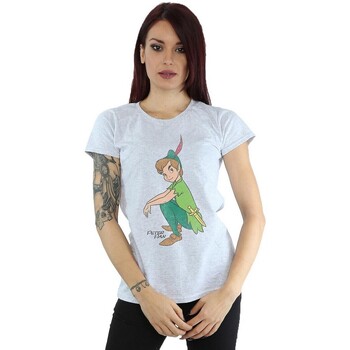 Abbigliamento Donna T-shirts a maniche lunghe Peter Pan Classic Grigio