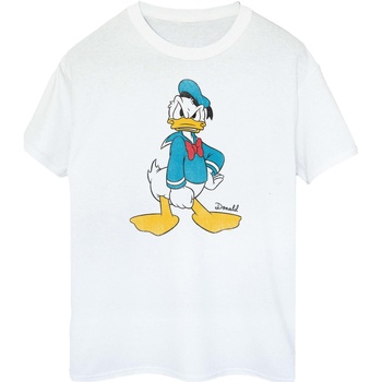 Abbigliamento Donna T-shirts a maniche lunghe Disney Angry Bianco