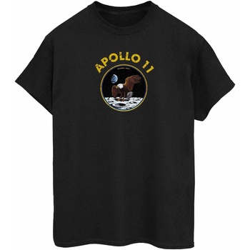 Abbigliamento Uomo T-shirts a maniche lunghe Nasa Classic Apollo 11 Nero