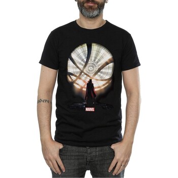 Abbigliamento Uomo T-shirts a maniche lunghe Doctor Strange Sanctum Sanctorum Nero
