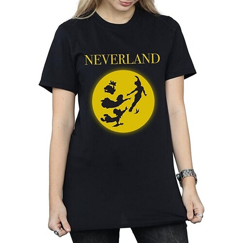 Abbigliamento Donna T-shirts a maniche lunghe Peter Pan BI1404 Nero