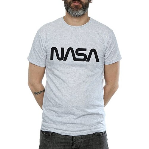 Abbigliamento Uomo T-shirts a maniche lunghe Nasa Modern Grigio