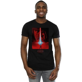 Abbigliamento Uomo T-shirts a maniche lunghe Star Wars: The Last Jedi BI1469 Nero