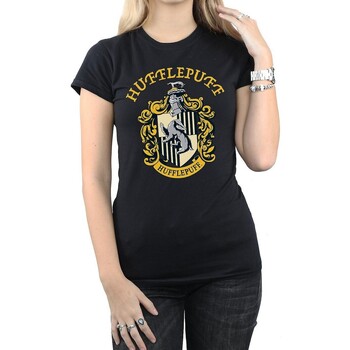 Abbigliamento Donna T-shirts a maniche lunghe Harry Potter BI1471 Nero