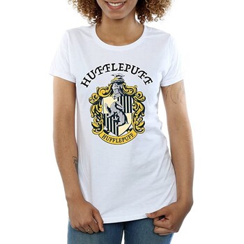 Abbigliamento Donna T-shirts a maniche lunghe Harry Potter BI1471 Bianco