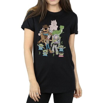 Abbigliamento Donna T-shirts a maniche lunghe Toy Story BI1501 Nero