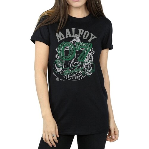 Abbigliamento Donna T-shirts a maniche lunghe Harry Potter Seeker Nero