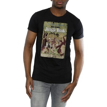 Abbigliamento Uomo T-shirts a maniche lunghe Jungle Book BI1523 Nero