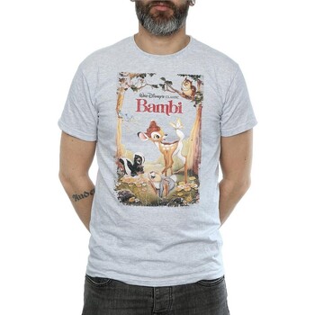 Abbigliamento Uomo T-shirts a maniche lunghe Bambi  Grigio