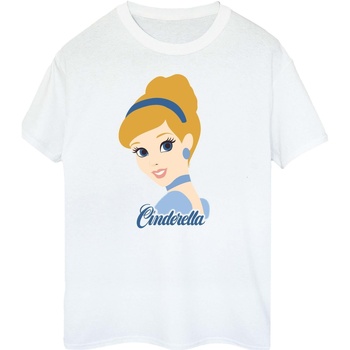 Abbigliamento Bambina T-shirts a maniche lunghe Cinderella BI1605 Bianco