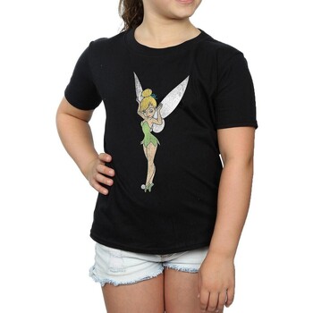 Abbigliamento Bambina T-shirts a maniche lunghe Tinkerbell Classic Nero