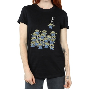 Abbigliamento Donna T-shirts a maniche lunghe Toy Story The Claw Nero