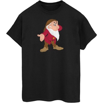 Abbigliamento Donna T-shirts a maniche lunghe Snow White And The Seven Dwarfs BI1727 Nero