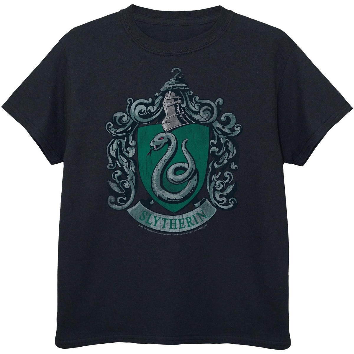 Abbigliamento Bambina T-shirts a maniche lunghe Harry Potter BI1737 Nero