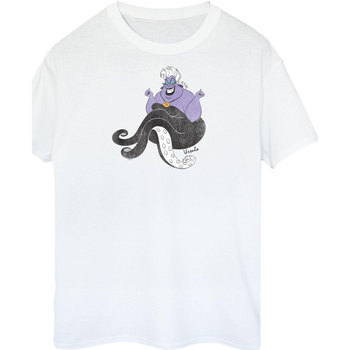 Abbigliamento Uomo T-shirts a maniche lunghe The Little Mermaid BI2168 Bianco