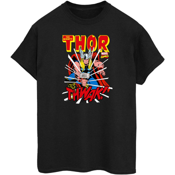 Abbigliamento Uomo T-shirts a maniche lunghe Thor Thwak Nero