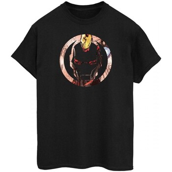 Abbigliamento T-shirts a maniche lunghe Iron Man BI360 Nero