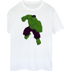 Abbigliamento Donna T-shirts a maniche lunghe Hulk BI378 Verde