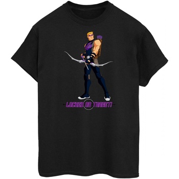 Abbigliamento T-shirts a maniche lunghe Hawkeye Locked On Target Nero