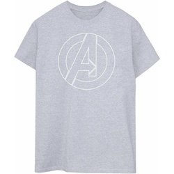 Abbigliamento T-shirts a maniche lunghe Avengers BI398 Grigio