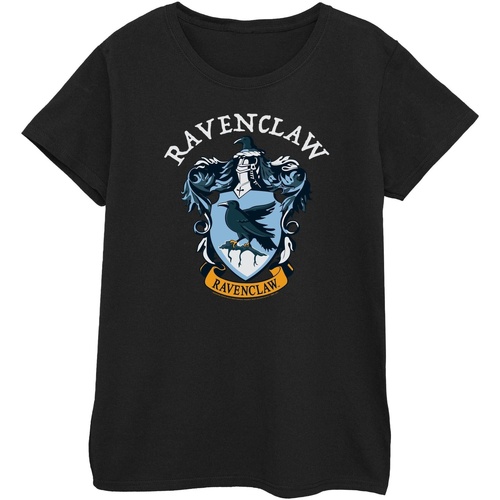 Abbigliamento Donna T-shirts a maniche lunghe Harry Potter BI427 Nero