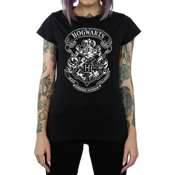 Abbigliamento Donna T-shirts a maniche lunghe Harry Potter BI436 Nero