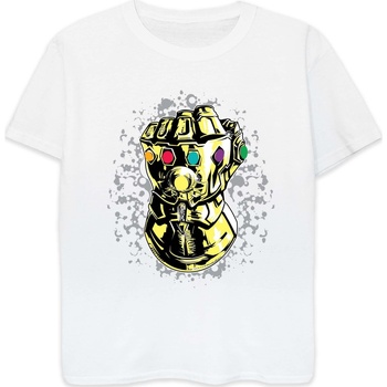 Abbigliamento Bambino T-shirt maniche corte Avengers Infinity War  Bianco