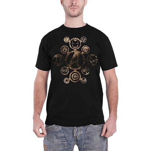 Abbigliamento Donna T-shirts a maniche lunghe Avengers Infinity War BI463 Nero