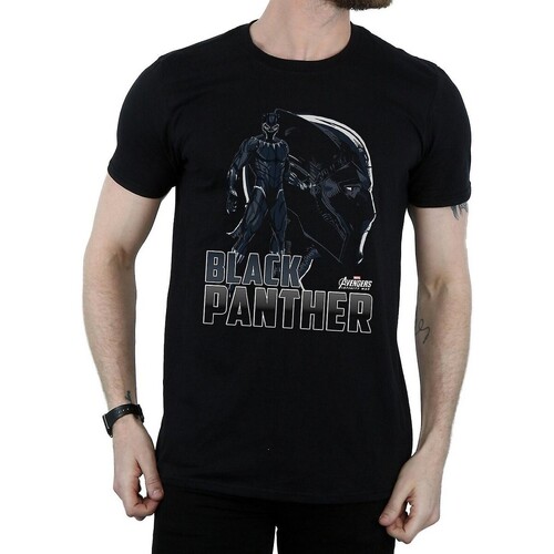 Abbigliamento Uomo T-shirts a maniche lunghe Avengers Infinity War BI510 Nero