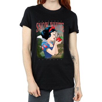 Abbigliamento Donna T-shirts a maniche lunghe Snow White And The Seven Dwarfs BI570 Nero