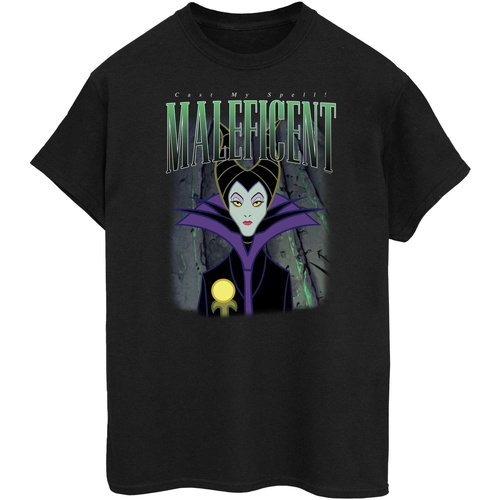 Abbigliamento Uomo T-shirts a maniche lunghe Maleficent Montage Nero