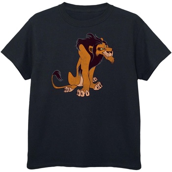 Abbigliamento Bambino T-shirt maniche corte The Lion King Classic Nero