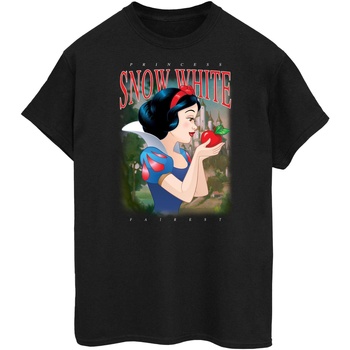 Abbigliamento Uomo T-shirts a maniche lunghe Snow White And The Seven Dwarfs BI614 Nero