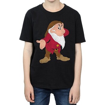 Abbigliamento Bambino T-shirt maniche corte Snow White And The Seven Dwarfs Classic Nero