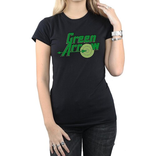Abbigliamento Donna T-shirts a maniche lunghe Green Arrow BI739 Nero