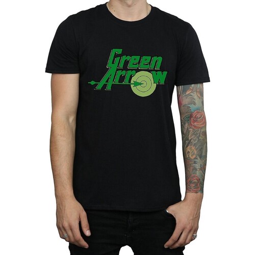 Abbigliamento Uomo T-shirts a maniche lunghe Green Arrow BI740 Nero