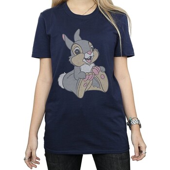 Abbigliamento Donna T-shirts a maniche lunghe Bambi  Blu
