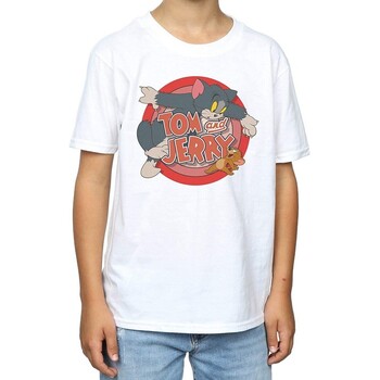 Abbigliamento Bambino T-shirt & Polo Dessins Animés Classic Catch Bianco