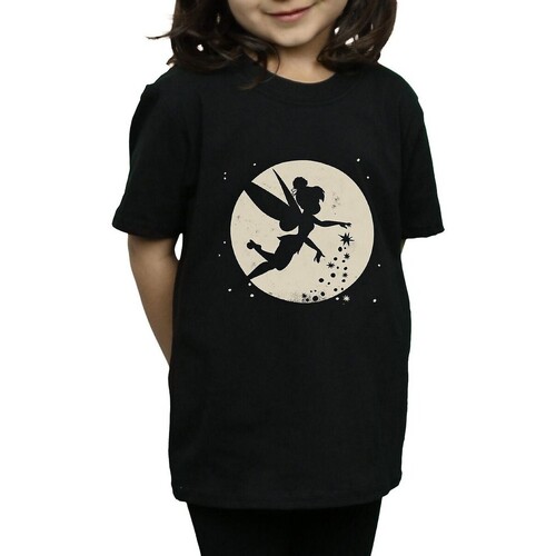Abbigliamento Bambina T-shirts a maniche lunghe Tinkerbell BI752 Nero