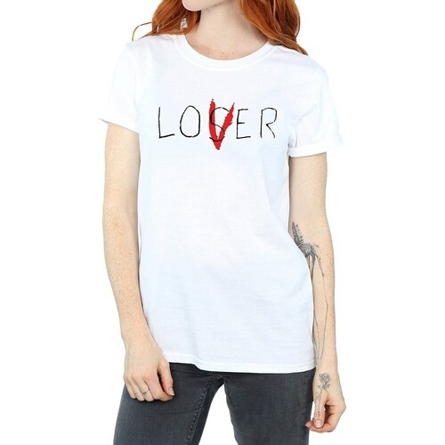 Abbigliamento Donna T-shirts a maniche lunghe It Loser Lover Bianco