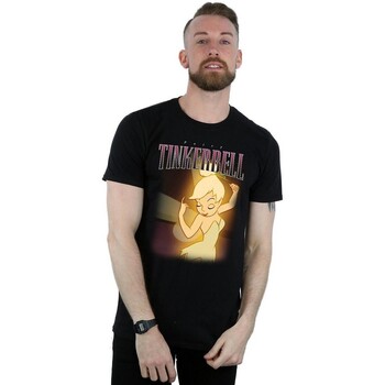 Abbigliamento Uomo T-shirts a maniche lunghe Tinkerbell BI761 Nero