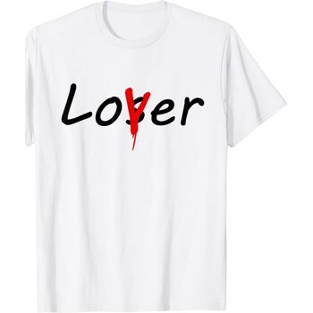 Abbigliamento Uomo T-shirts a maniche lunghe It Loser Lover Bianco