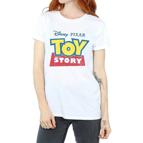 Abbigliamento Donna T-shirts a maniche lunghe Toy Story BI833 Bianco