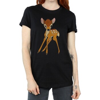 Abbigliamento Donna T-shirts a maniche lunghe Bambi  Nero