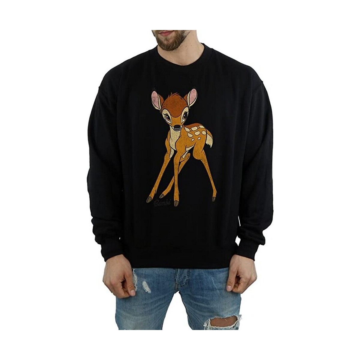 Abbigliamento Uomo Felpe Bambi Classic Nero