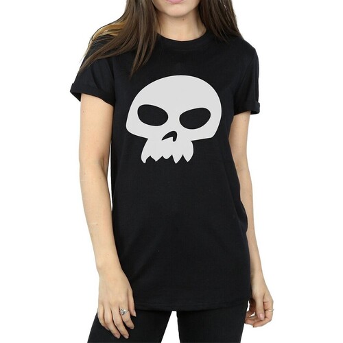 Abbigliamento Donna T-shirts a maniche lunghe Toy Story Sid's Skull Nero