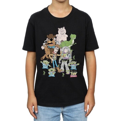 Abbigliamento Bambino T-shirt maniche corte Toy Story BI934 Nero