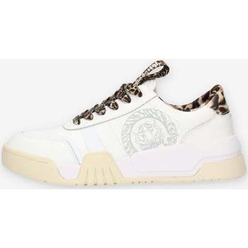 Scarpe Donna Sneakers alte Roberto Cavalli 75RA3SA2ZP378003 Bianco
